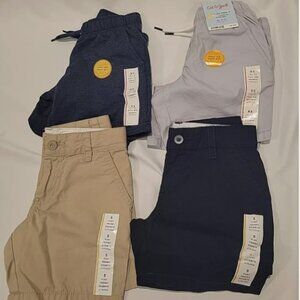 Cat And Jack Shorts Size 4-5 Bundle 4 Pairs